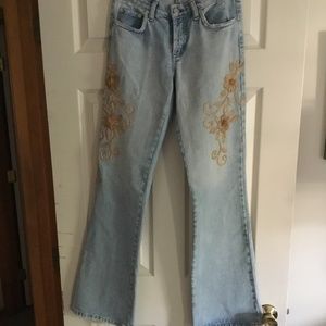 Le Jealous Jeans EU38 US Size 4 embroidery